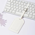 PU Leather Luggage Label Suitcase ID Tag