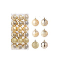 Christmas Tree Decorations 6 Styles Small Shatterproof Balls