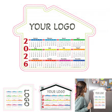 Full Year Monthly Magnetic Calendar For Fridge