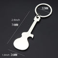 Guitar Bottle Opener With Keychain