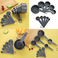 10 Pcs Plastic Measuring Cups And Spoons Set