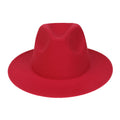 Custom Polyester Jazz Fedora Hat With Multi-Color Logo