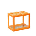Stackable Desktop Mini Plastic Building Block Aquarium Tank