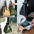 Insulated Lunch Bag With Drawstring Closure