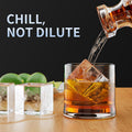 Food Grade Silicone Large Whiskey Ice Mold Tray With Lid