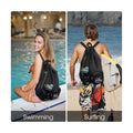 Mesh Drawstring Backpack