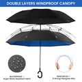 Arc Two-Tone Inverted Reverse Umbrella
