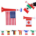 Stadium Cheering Horn With Nation Flags