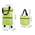 Collapsible Shopping Bag with Wheels