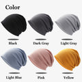 Unisex Warm Fleece Lined Beanie Hat