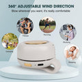 Small Whirlwind Clip Waist Neck Fan