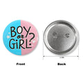 Full-Color Round Badge Tinplate Brooch