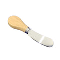 6 Pcs Wooden Handle Cheese Knives Set/W Storage Box