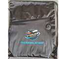 Sport Zipper Pocket Drawstring Backpack