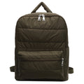 Puffer Quilted Backpack For Fall Casual Use