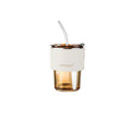 14-Oz Coffee Cup With Lid And Straw