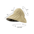 Foldable Ponytail Sun Hat