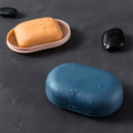 Drainable Soap Box With Lid Minimalist Design