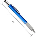 6-in-1 Plastic Tool Ballpoint Pen