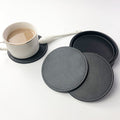 Round Leather Coasters For Drinks