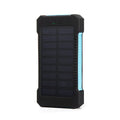 Solar Power Bank With Led Flashlight