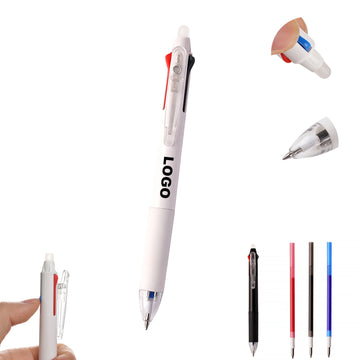 Three-Color Pressing Erasable Pen