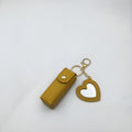 Lipstick Holder Keychain With Mirror