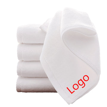 30 x 14 Inch Household Hotel Durable White Large Face Towel