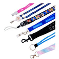 Nylon Lanyard With Buckle For Card Holder
