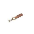 Vintage Faux Leather Keychain
