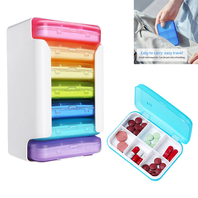 Seven-day Medicine Drawer Pill Box