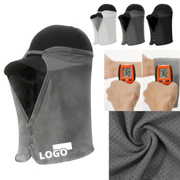 Sun Protection Neck Drape Adjustable Face Covering