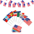 Plastic Flagpole Hand Waving Flag