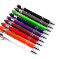 Soft-Touch Aluminum Pen W/ Stylus