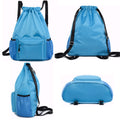Large Wet & Dry Drawstring Shoulder Backpack (19'' X 7'' X 18'')