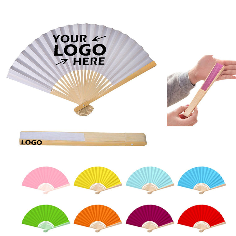 Bamboo Folding Handheld Fan