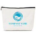 Travel Canvas Makeup Pouches With Zipper