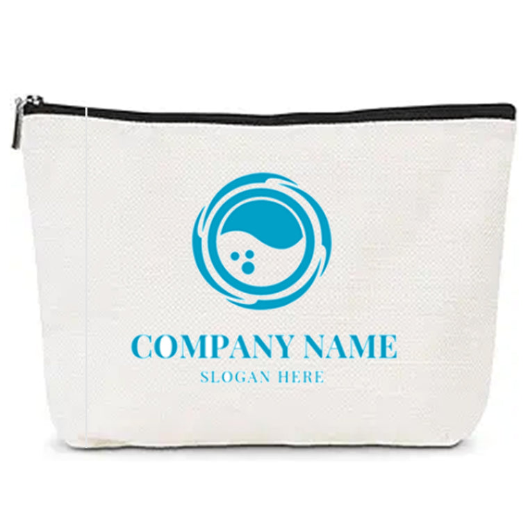 Travel Canvas Makeup Pouches With Zipper
