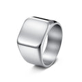 Custom Engraved Stainless Steel Ring