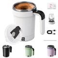 Rechargeable Self Stirring Mug With Temperature Display