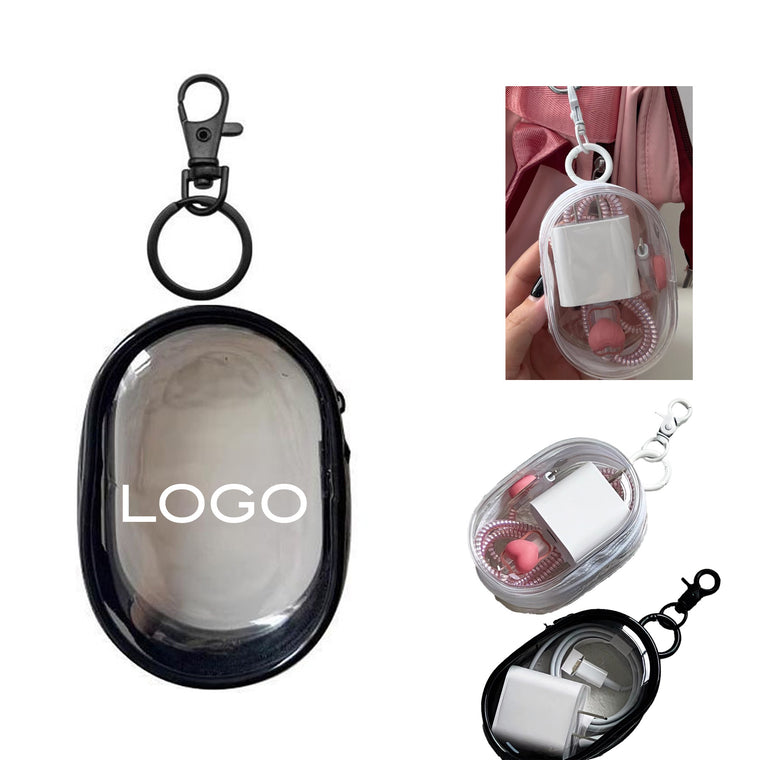 Portable Organizer Box For Earphones Chargers And Usb Cable