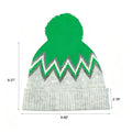 Custom Winter Unisex Acrylic Beanies Knitted Cuffed Hats