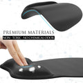 Ergonomic Mouse Pad With Gel Wrist Rest