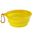 12Oz Custom Multi-Color Collapsible Pet Bowl With Keychain