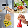 Bamboo Coaster With Bottle Opener