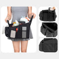 Foldable Car Seat Organizer With Handle