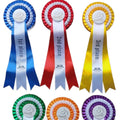 Award Ribbon Medals With Badge For Recognition