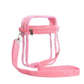 PVC Shoulder Transparent Crossbody Bag