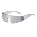 Futuristic Rimless UV Sunglasses