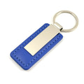 Rectangular Leather Keychain